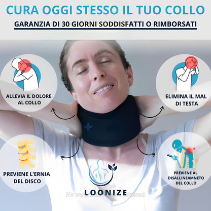 Fascia per alleviare il dolore al collo.